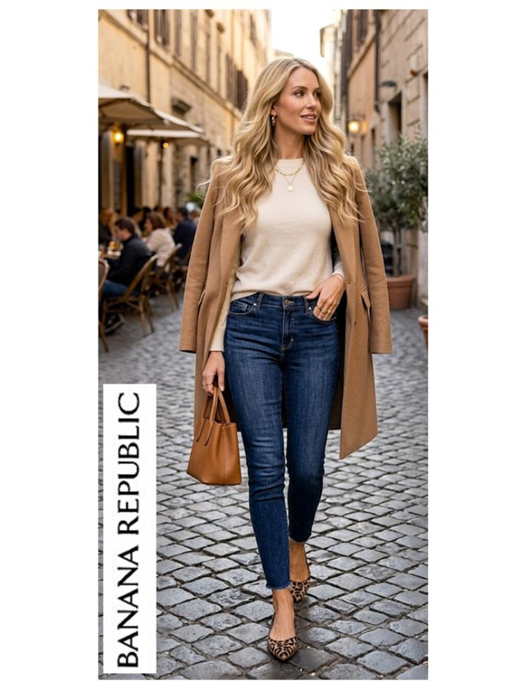 (3 for $30) BANANA REPUBLIC - Premium denim dark wash blue jeans